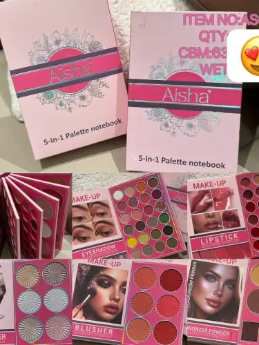 Женская палитра для макияжа "Aisha" 5 в 1 - 24 цвета