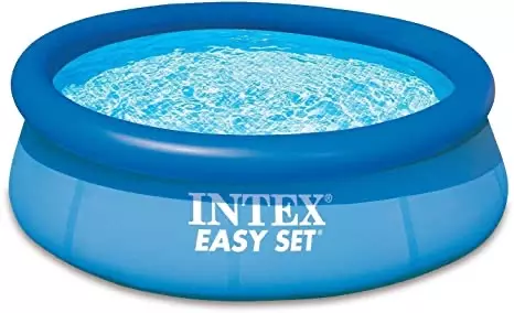 "Надувной бассейн для всей семьи Intex Easy Set, 244x61 см, высококачественный винил, 1942 л"