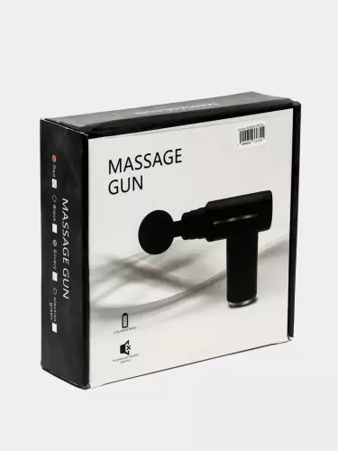 Массажный аппарат Massage Gun с 4 режимами и 12-часовой работой