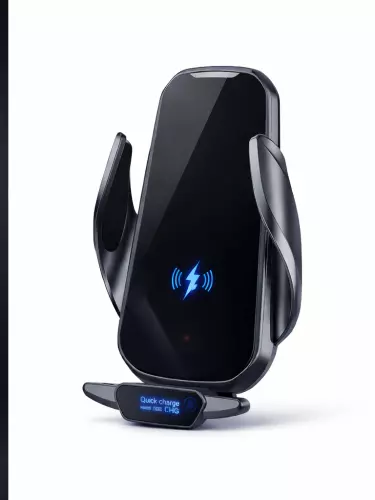 Smart Sensor T28 — автомобильная беспроводная зарядка и держатель для телефона. Автоматически фиксир