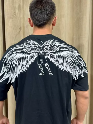 Мужская "Oversize" Хлопковая Футболка — Комфорт и Стиль