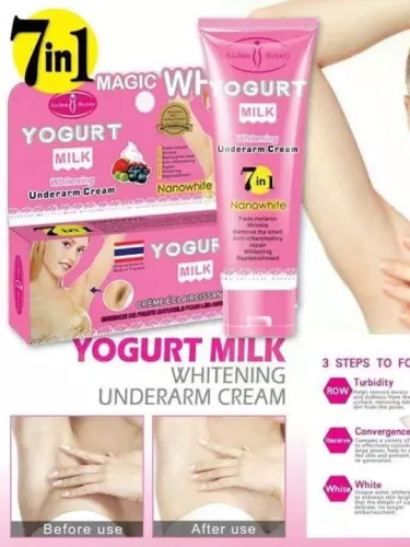 Отбеливающий крем для подмышек “Yogurt Milk Magic White 7 в 1”