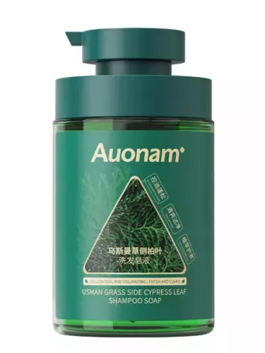 Шампунь Usman Grass Side Cypress Leaf, принадлежащий бренду Auonam.