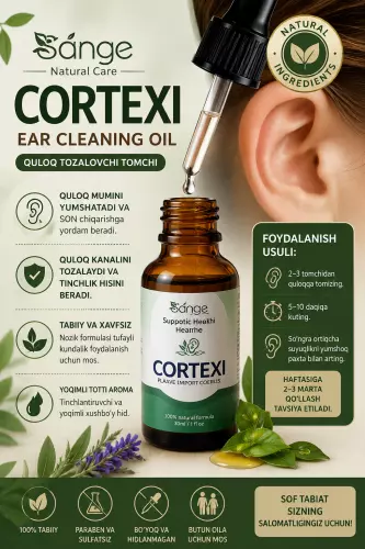 CORTEXI — Эффективная забота о чистоте ваших ушей!