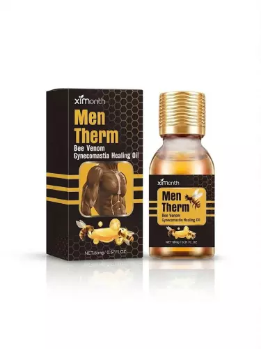Mentherm Bee Venom масло для ухода за телом для мужчин, 15 мл, с согревающим эффектом