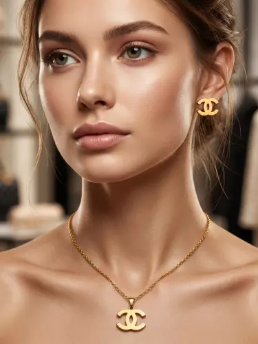 Комплект бижутерии Mir Jewelry MJ-01 из нержавеющей стали 316L для женщин