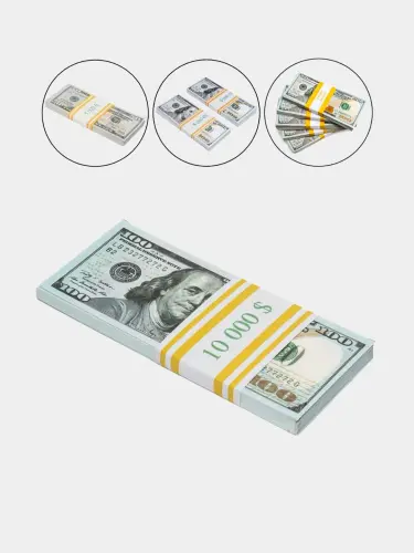 Доллар сувенир, ненастоящие деньги $ 100 долларов США