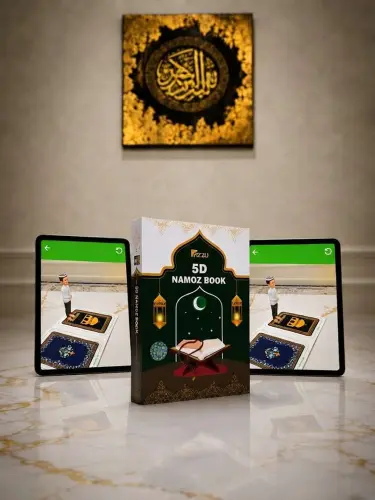 5D Namoz Book — namozni o‘rganish uchun kitob, bosqichma-bosqich qo‘llanma