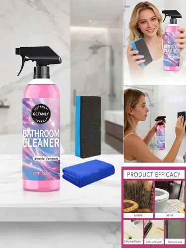 Bathroom Cleaner 300 мл, спрей для очистки ванной и санузла