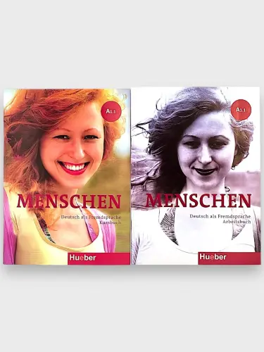 Курс немецкого языка Menschen Kursbuch Arbeitsbuch A1.1