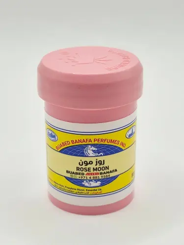 Крем-дезодорант Buabed Banafa Rose Moon, натуральный антиперспирант на квасцах, 50 г