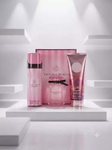 Victoria Bombshell Premium – Парфюм, Body Spray и Body Lotion 3-в-1