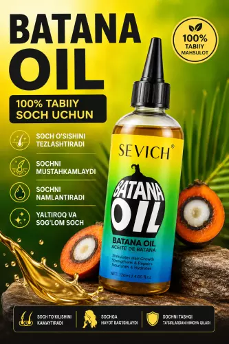 SEVICH BATANA OIL — натуральное масло для здоровья и красоты ваших волос!