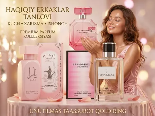 Коллекция Премиальных Парфюмов – Yara, Dirham Wardi, In Bombshell, Imperatrice 3-1 В адном 50мл